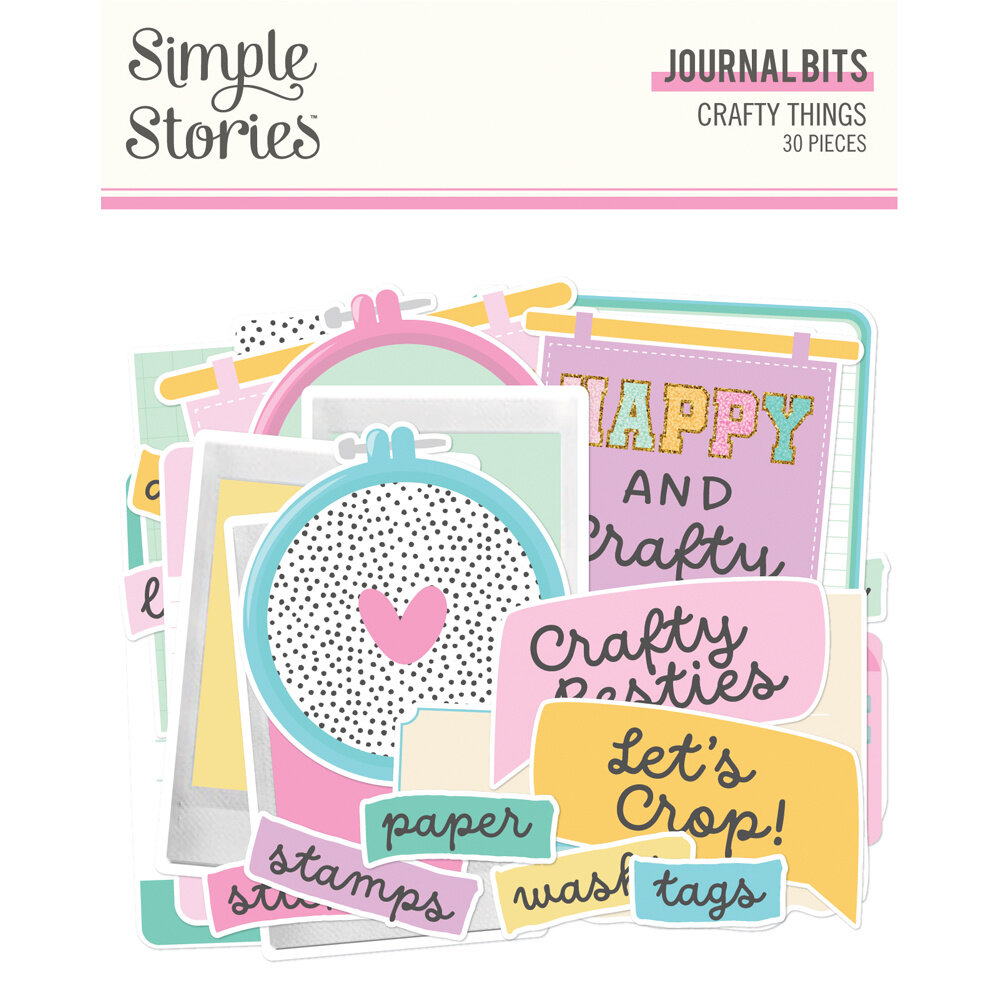 Crafty Things - Journal Bits & Pieces von Simple S